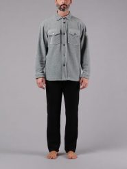 Maryplaid Koszula w kolorze szarym rozmiar: XL. Szare koszule męskie maryplaid, xl, bez wzorów, bez kołnierzyka, bez ramiączek. Za 152.99 zł.