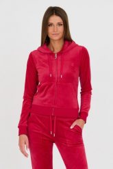 JUICY COUTURE Czerwona bluza Robertson. Czerwone bluzy z kapturem damskie Juicy Couture, s. W wyprzedaży za 358.99 zł.