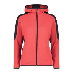 Damska kurtka z kapturem CMP. Czerwone bluzy bez kaptura damskie CMP, xs, bez wzorów, z kapturem. Za 371.50 zł.