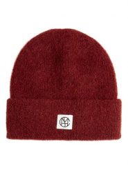 MOSS COPENHAGEN Czapka "Hope" w kolorze czerwonym rozmiar: onesize. Czerwone czapki zimowe damskie MOSS COPENHAGEN, z materiału. Za 86.99 zł.