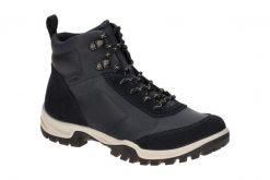 Buty trekkingowe za kostkę damskie Ecco Xpedition III. Niebieskie obuwie trekkingowe damskie ECCO. Za 708.00 zł.