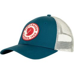 Czapka z daszkiem Fjällräven 1960 Logo Langtradarkeps. Niebieskie czapki męskie Fjällräven, bez wzorów, sportowe. Za 149.99 zł.