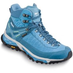 Buty damskie MEINDL Top Trail Lady Mid GTX, z membraną Gore-Tex. Niebieskie obuwie trekkingowe damskie MEINDL. W wyprzedaży za 759.85 zł.