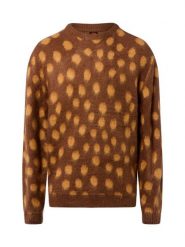 Santa Cruz Sweter - Jaguar Knit Mężczyźni Sztuczne włókno brązowy, XXL. Brązowe swetry męskie Santa Cruz, m, bez wzorów, z włókna, bez kołnierzyka. Za 279.95 zł.