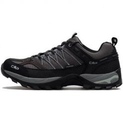 Buty trekkingowe męskie CMP Rigel Low Trekking. Czarne buty trekkingowe męskie CMP, z materiału, bez zapięcia, trekkingowe. Za 463.00 zł.