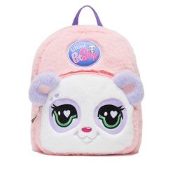Plecak LITTLEST PET SHOP. Czerwone plecaki damskie LITTLEST PET SHOP, bez wzorów, sportowe. Za 99.99 zł.