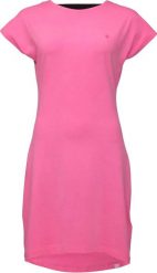 Sukienka damska Loap Abmajka Pnk Pink. Czerwone sukienki damskie ÀLG, do pracy, xl, bez wzorów, z bawełny, biznesowe, bez kołnierzyka, bez ramiączek, mini, sportowe. Za 156.99 zł.