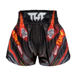 Spodenki treningowe TUFF Black With Double Tiger. Czarne szorty damskie TUFF, bez wzorów, sportowe. Za 199.00 zł.