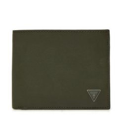 Portfel Guess. Zielone portfele męskie Guess, z aplikacjami. Za 269.99 zł.