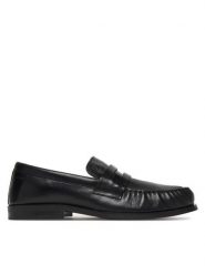 Calvin Klein Lordsy Ess Rubber Loafer Wr Pol Lth HM0HM02171 Czarny. Czarne mokasyny męskie CALVIN KLEIN, ze skóry. Za 649.99 zł.