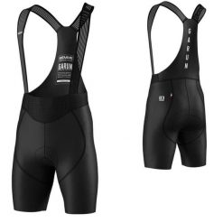 Spodenki rowerowe męskie Biemme Garun Project 25 na szelkach. Czarne szorty męskie Biemme, bez wzorów, sportowe. W wyprzedaży za 518.00 zł.