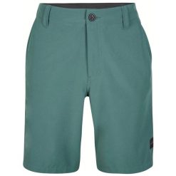 Szorty męskie O'Neill Hybrid Chino Shorts. Zielone szorty męskie O'neill, bez kołnierzyka. Za 299.00 zł.