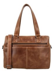 HIDE & STITCHES Skórzana torebka w kolorze jasnobrązowym - 30 x 22 x 10 cm rozmiar: onesize. Brązowe torebki klasyczne damskie HIDE & STITCHES, bez wzorów, z materiału, bez dodatków. Za 304.99 zł.