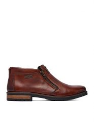 Rieker Botki CEO-14656-24 Brązowy. Brązowe buty zimowe męskie Rieker, ze skóry, bez zapięcia. Za 459.99 zł.