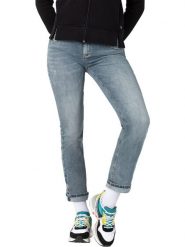 Timezone Dżinsy "Marah" - Slim fit - w kolorze szarym rozmiar: W31/L32. Szare jeansy damskie Timezone. Za 118.56 zł.