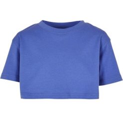 Krótka Koszulka Dziewczęca Kimono. Fioletowe koszulki dziewczęce Urban Classics, bez wzorów, bez ramiączek. Za 49.99 zł.