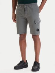 C.P. Company Szorty sportowe 20CMSB704A002246G Szary Regular Fit. Szare szorty męskie C.P. Company, l, z bawełny. Za 809.99 zł.
