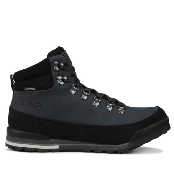 Buty męskie trekkingowe CMP HEKA HIKING SHOES WP. Czarne buty trekkingowe męskie CMP, z materiału, bez zapięcia, outdoorowe. Za 328.00 zł.