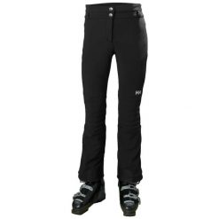 Damskie elastyczne spodnie narciarskie Helly Hansen Avanti. Czarne spodnie materiałowe damskie Helly Hansen, bez wzorów, z elastanu, eleganckie, z podwyższonym stanem. Za 920.50 zł.