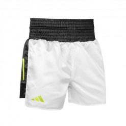 Szorty bokserskie adidas Pro. Białe szorty damskie Adidas, bez wzorów, sportowe. Za 232.50 zł.