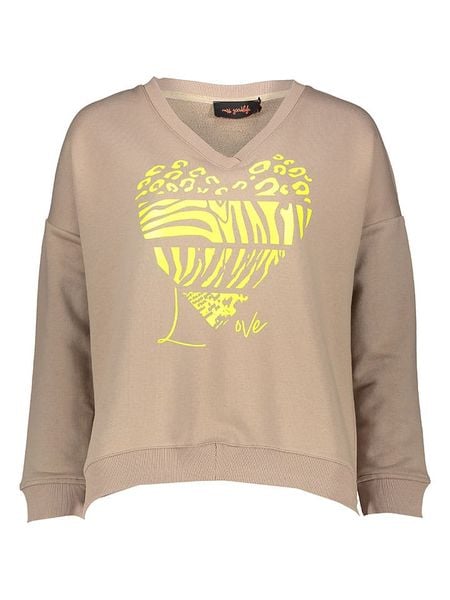 Miss goodlife Bluza w kolorze beżowym rozmiar: M. Brązowe bluzy bez kaptura damskie miss goodlife, m, z bawełny. Za 113.36 zł.