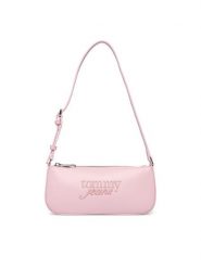 Tommy Jeans Torebka Tjw Must Shoulder Bag AW0AW18449 Różowy. Czerwone torebki klasyczne damskie Tommy Jeans, bez wzorów, z jeansu, bez dodatków. Za 329.99 zł.