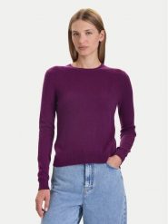 United Colors Of Benetton Sweter 1002D1K01 Fioletowy Regular Fit. Fioletowe swetry klasyczne damskie United Colors Of Benetton, s, z wełny, bez kołnierzyka. Za 249.99 zł.