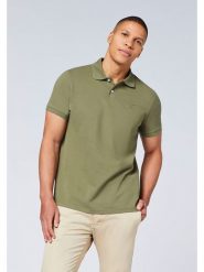 Chiemsee Koszulka polo "Marsa" w kolorze khaki rozmiar: XL. Brązowe koszulki polo męskie Chiemsee, xl, bez wzorów, z bawełny, bez ramiączek. Za 78.84 zł.