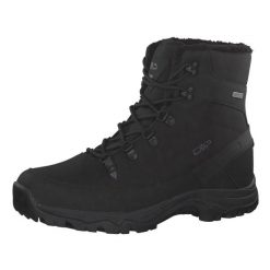 Śniegowce męskie RAILO ICE LOCK wodoodporne. Czarne buty zimowe męskie CMP, na zimę, z gumy, bez zapięcia. Za 719.99 zł.