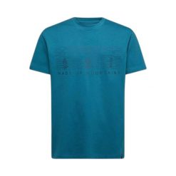 T-shirt La Sportiva Made of Mountain. Niebieskie t-shirty męskie La Sportiva, s, bez wzorów, z bawełny, bez kołnierzyka. Za 194.00 zł.