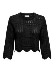 ONLY Sweter w kolorze czarnym rozmiar: S. Czarne swetry klasyczne damskie Only, s, bez kołnierzyka. Za 66.00 zł.