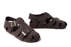 Artiker Relaks 58C0551 coffee, sandały damskie. Brązowe sandały damskie Artiker Relaks, bez wzorów, ze skóry, bez obcasa. Za 239.90 zł.