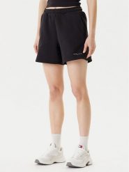 Tommy Jeans Szorty sportowe Linear DW0DW21152 Czarny Relaxed Fit. Czarne spodenki sportowe damskie Tommy Jeans, xs, z bawełny. Za 159.99 zł.