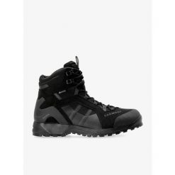 Buty trekkingowe męskie Garmont T4 Tour Regular GORE-TEX. Czarne buty trekkingowe męskie Garmont, z gore-texu, bez zapięcia, trekkingowe, gore-tex. Za 389.00 zł.
