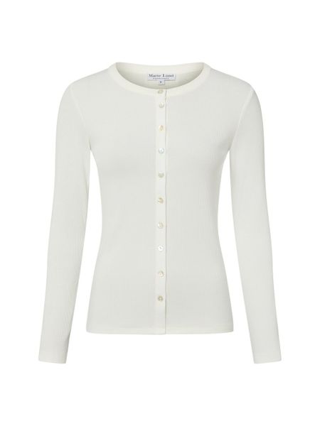 Marie Lund koszulka z dzianiny Kobiety Sztuczne włókno biały, XXL. Białe t-shirty damskie Marie Lund, xxl, bez wzorów, z dżerseju, bez kołnierzyka. Za 129.95 zł.