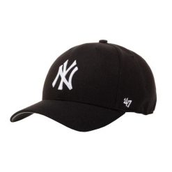 Czapka z daszkiem męska New York Yankees Cold Zone '47. Czarne czapki męskie 47 Brand, bez wzorów. Za 119.99 zł.