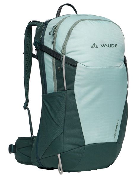 Plecaki 20-29L Damski Wizard 22+4. Zielone plecaki damskie Vaude, bez wzorów, z materiału. Za 679.35 zł.