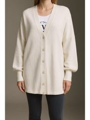 Cotton Candy Kardigan w kolorze kremowym rozmiar: M. Brązowe kardigany damskie Cotton Candy, m, bez wzorów. Za 130.50 zł.