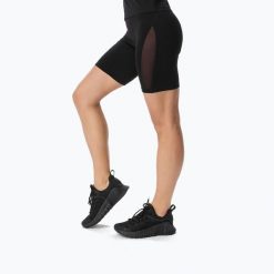 Spodenki treningowe damskie Cardio Bunny Biker. Czarne spodenki sportowe damskie Cardio Bunny, bez wzorów, z elastanu, sportowe. Za 169.99 zł.