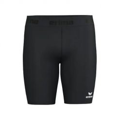 Obcisłe legginsy Erima T&F w kolorze czarnym. Czarne legginsy damskie Erima, l, bez wzorów, z elastanu. Za 150.00 zł.