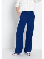 More & More Spodnie w kolorze niebieskim rozmiar: 40. Niebieskie spodnie materiałowe damskie MORE & MORE, bez wzorów, z materiału. Za 127.45 zł.