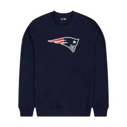 Bluza New England Patriots NFL. Białe bluzy bez kaptura męskie New Era, s, z materiału. Za 195.00 zł.
