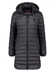 ANAPURNA Płaszcz pikowany "Akitalana" w kolorze czarnym rozmiar: M. Czarne płaszcze damskie ANAPURNA, m, bez wzorów. Za 147.91 zł.