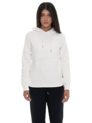 Damska zimowa bluza z kapturem i wstawkami z plecionki marki Leone 1947 Braid. Czarne bluzy sportowe damskie LEONE 1947 APPAREL, na zimę, l, bez wzorów, z bawełny, bez ramiączek, z kapturem. Za 353.64 zł.
