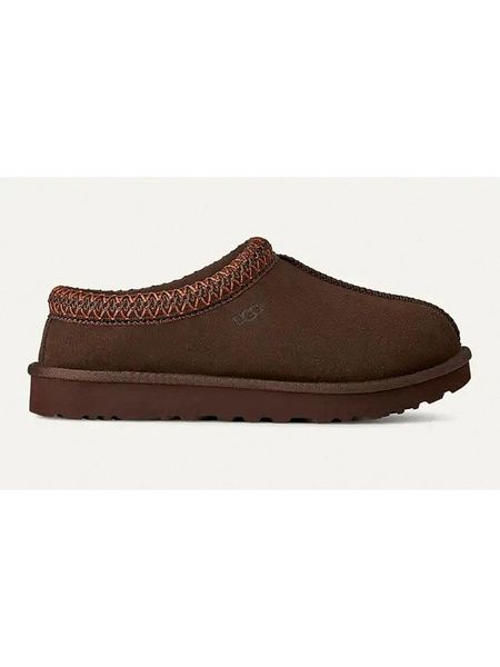 UGG Skórzane kapcie "Tasman II" w kolorze brązowym rozmiar: 37. Brązowe kapcie damskie Ugg, ze skóry. Za 424.06 zł.