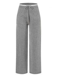 More & More Spodnie w kolorze szarym rozmiar: 34. Szare spodnie materiałowe damskie MORE & MORE, bez wzorów, z materiału, z podwyższonym stanem. Za 183.59 zł.