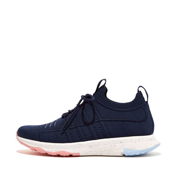 Damskie sznurowane buty sportowe FitFlop Active Colour. Czarne buty sportowe na co dzień damskie FIT FLOP, bez wzorów, z materiału. Za 637.50 zł.