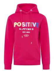 Zwillingsherz Bluza "Positive" w kolorze różowym rozmiar: S. Różowe bluzy z kapturem damskie Zwillingsherz, s. Za 175.67 zł.