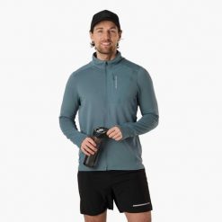 Bluza Wędrówki Mężczyzna Ultra Light Szybkoschnący. Czarne bluzy z kapturem męskie SWEDEMOUNT, m, z materiału. Za 163.99 zł.