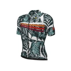 Koszulka rowerowa męska Alé Cycling PR-E Wild. Białe t-shirty sportowe męskie ALÉ CYCLING, m, z elastanu, bez ramiączek, rowerowe. Za 363.40 zł.